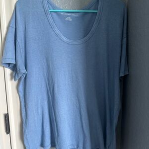 American Eagle Scoop Neck T-Shirt Short Sleeve